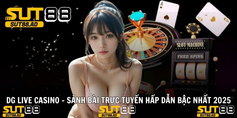 DG LIVE CASINO - Sảnh Bài Trực Tuyến Hấp Dẫn Bậc Nhất 2025