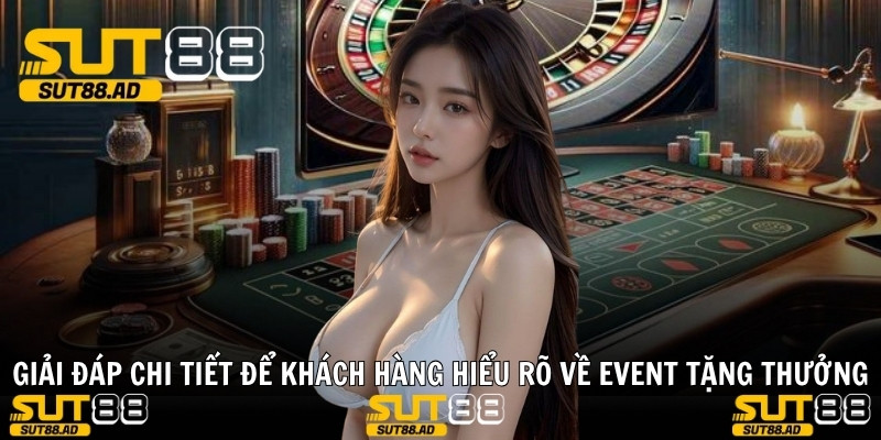 Giải đáp chi tiết để khách hàng hiểu rõ về event tặng thưởng