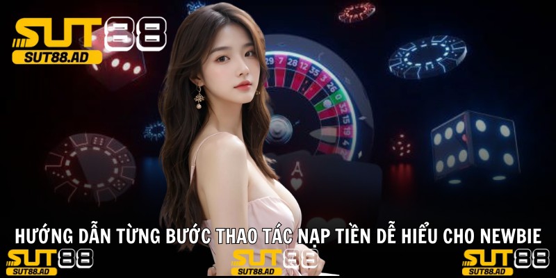 Hướng dẫn từng bước thao tác nạp tiền dễ hiểu cho newbie