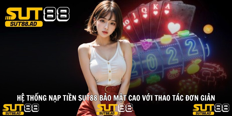 Hệ thống nạp tiền Sut88 bảo mật cao với thao tác đơn giản