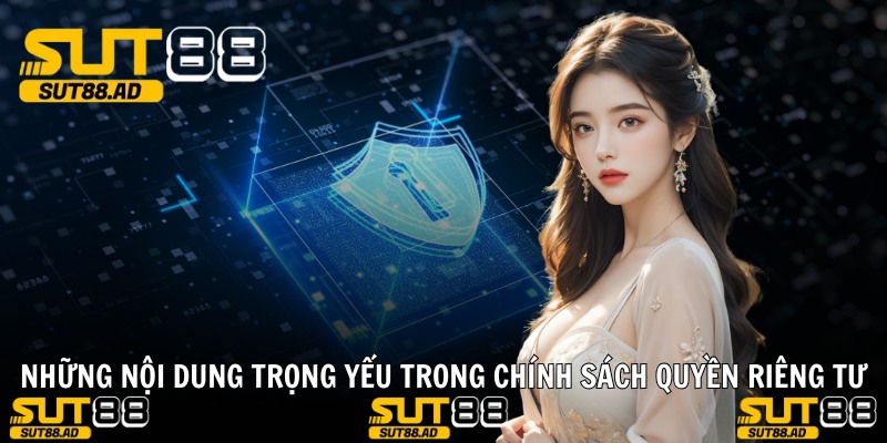 Những nội dung trọng yếu trong chính sách quyền riêng tư