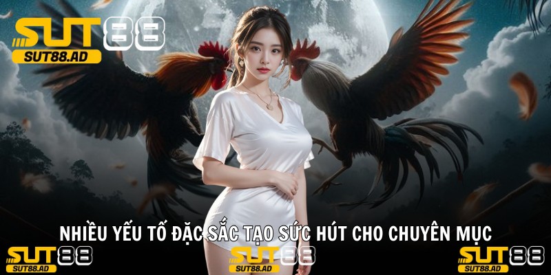 Nhiều yếu tố đặc sắc tạo sức hút cho chuyên mục