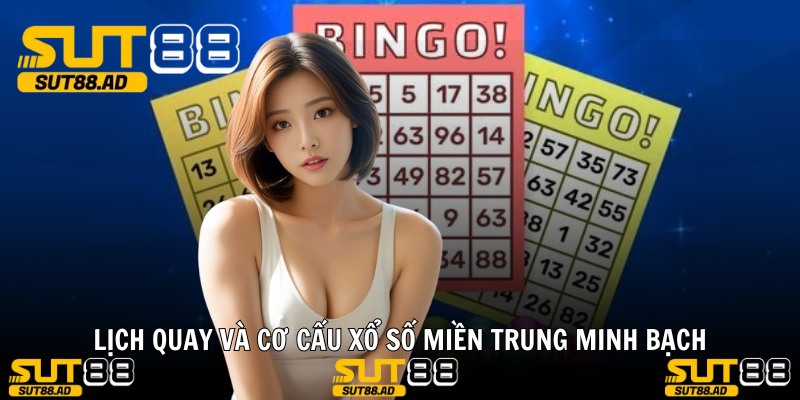 Lịch quay và cơ cấu XỔ SỐ MIỀN TRUNG minh bạch